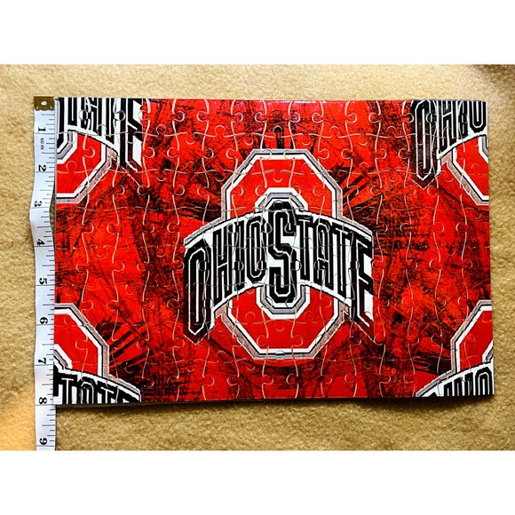 Ohio State Football Team A4 Jigsaw Puzzle 120 pcs - Picture 3 of 5